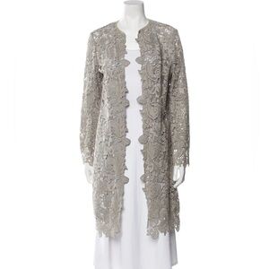 Ralph Lauren Black Label Lace Pattern Coat